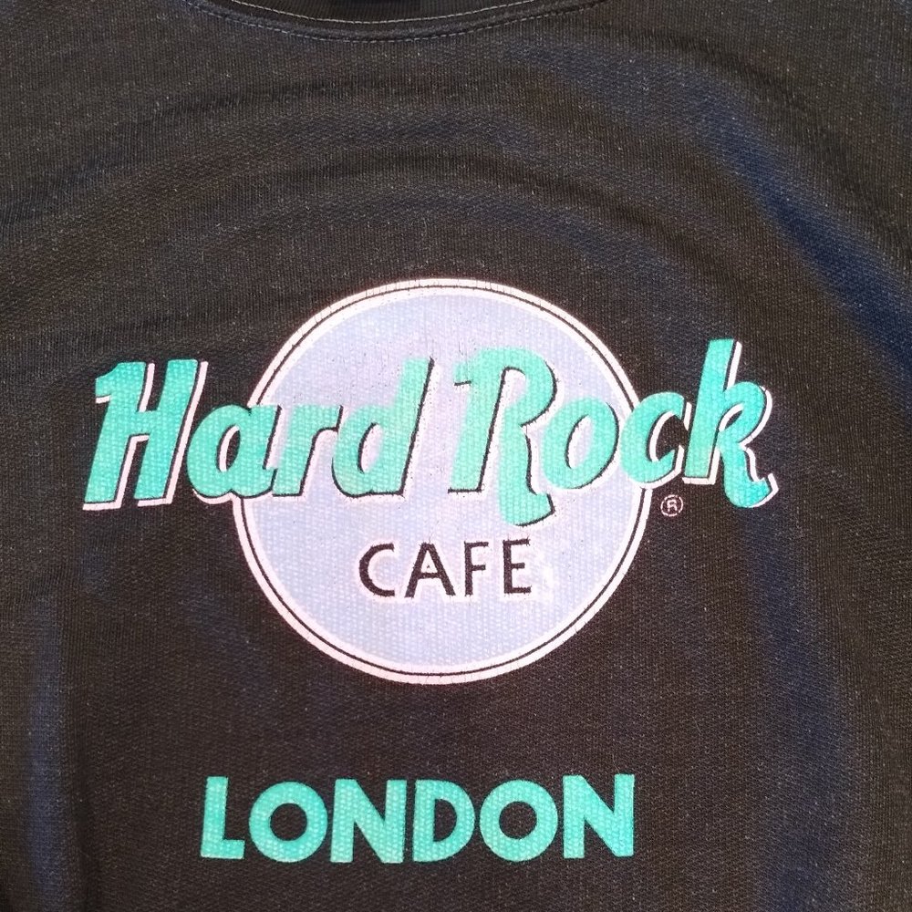 Vintage Hard Rock Cafe London Sweatshirt Sz M - Picture 11 of 13